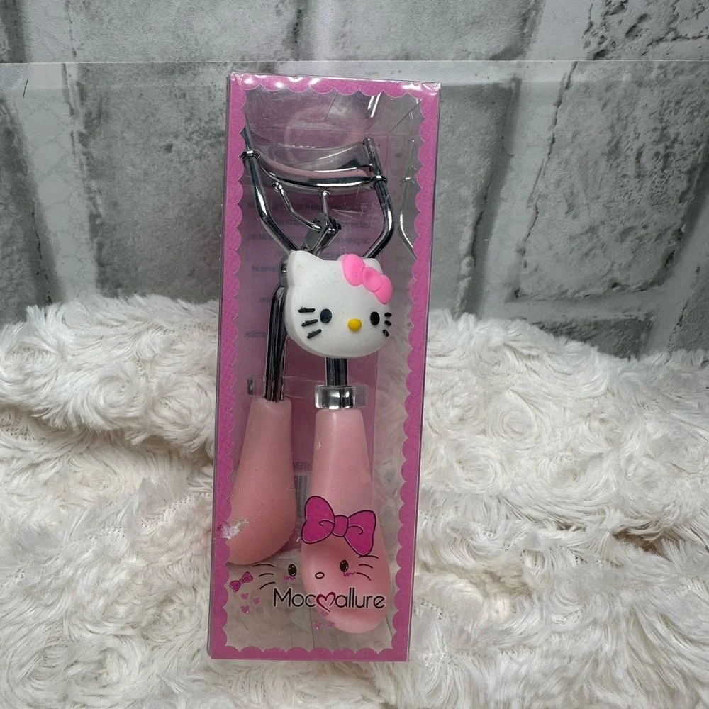 Hello Kitty Bundle Pink Kids Hair Accessories Gift Set with Keychain & Brush